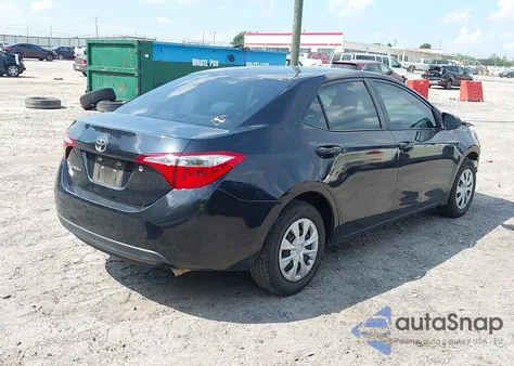 2015 Toyota Corolla L z USA, uszkodzony, nr VIN 5YFBURHE9FP213707
